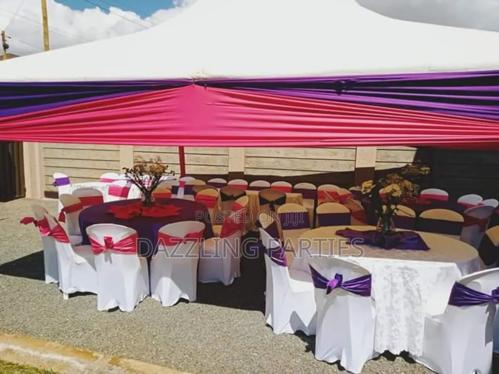Tents, Pallazo Tents, Cocktail Tables and Chairs for Hire