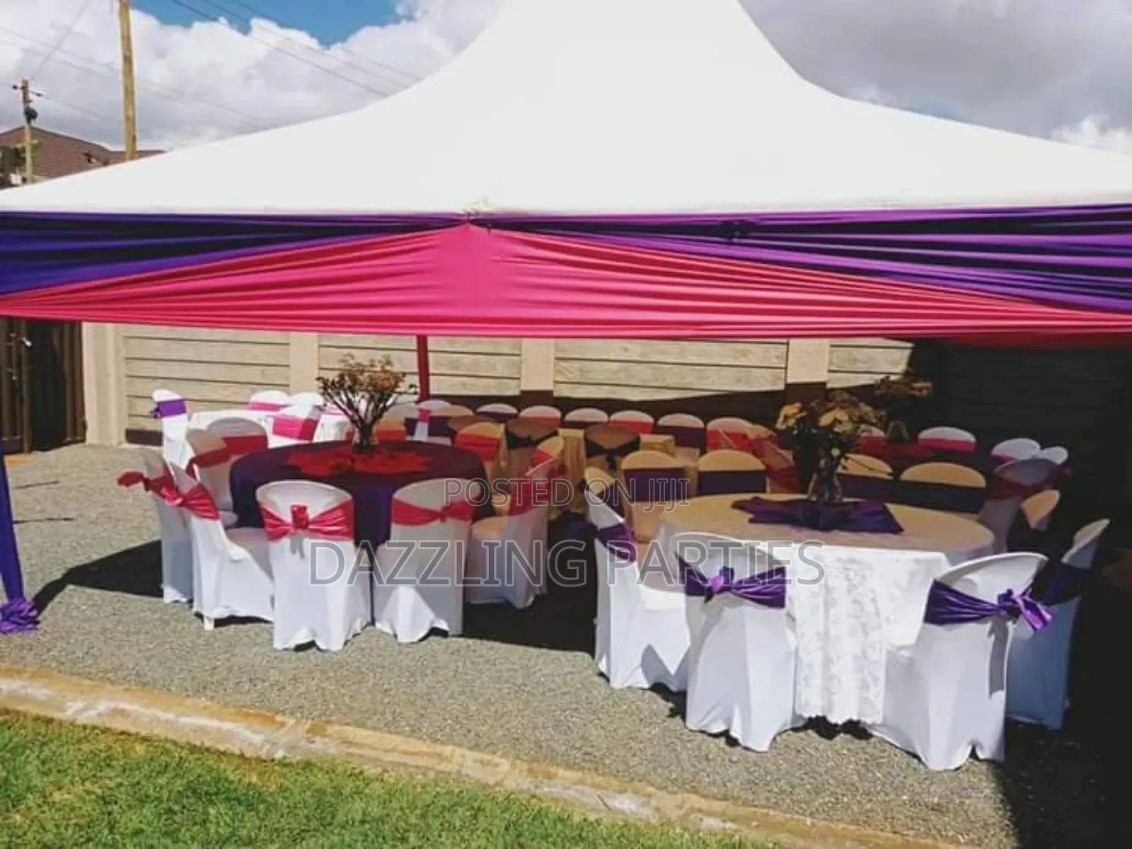 Tents, Pallazo Tents, Cocktail Tables and Chairs for Hire