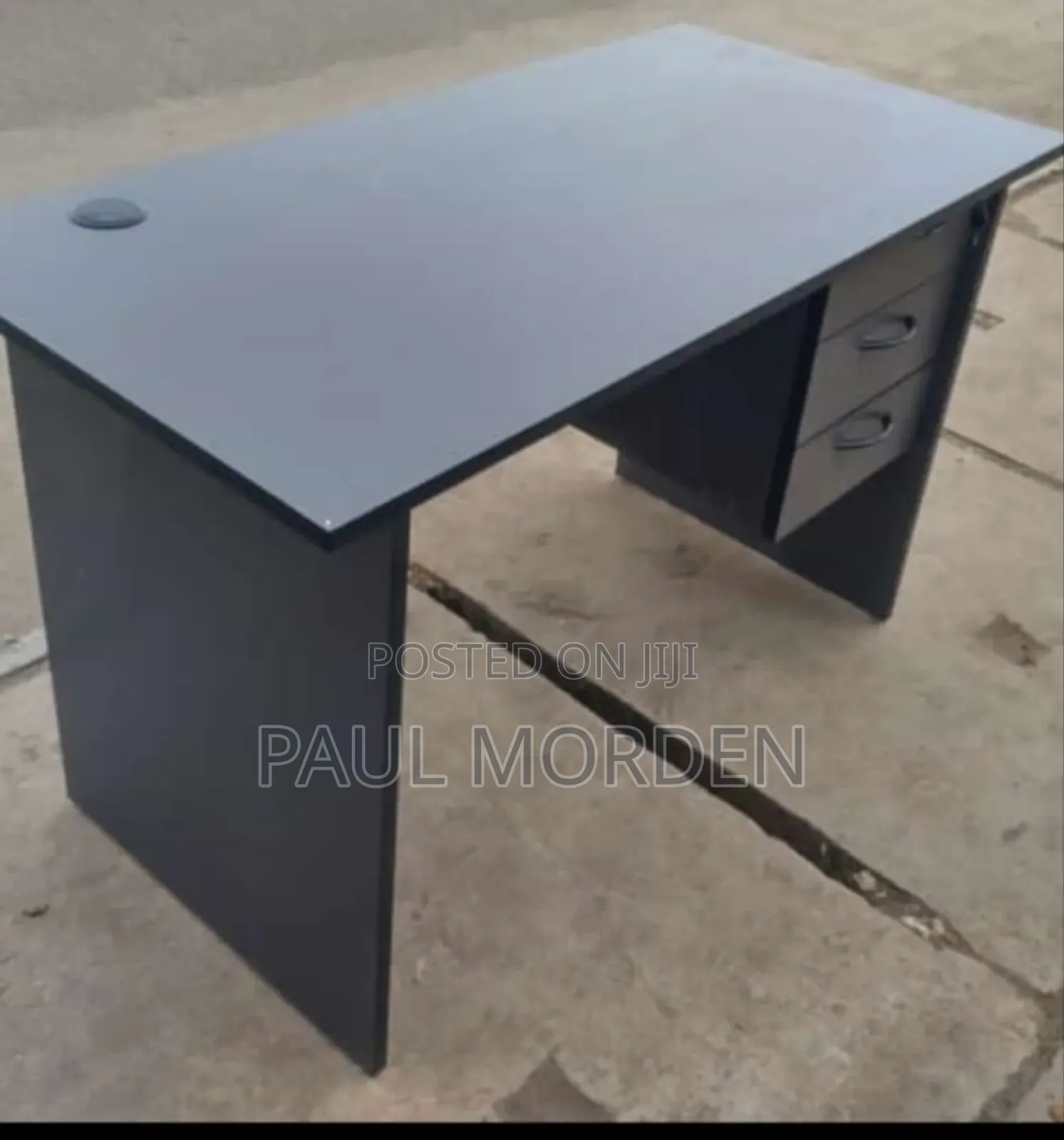 Grey Office Desk