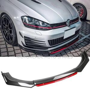 Volkswagen Golf Front Bumper Lip Kit Skirting Carbon - thumbnail 2