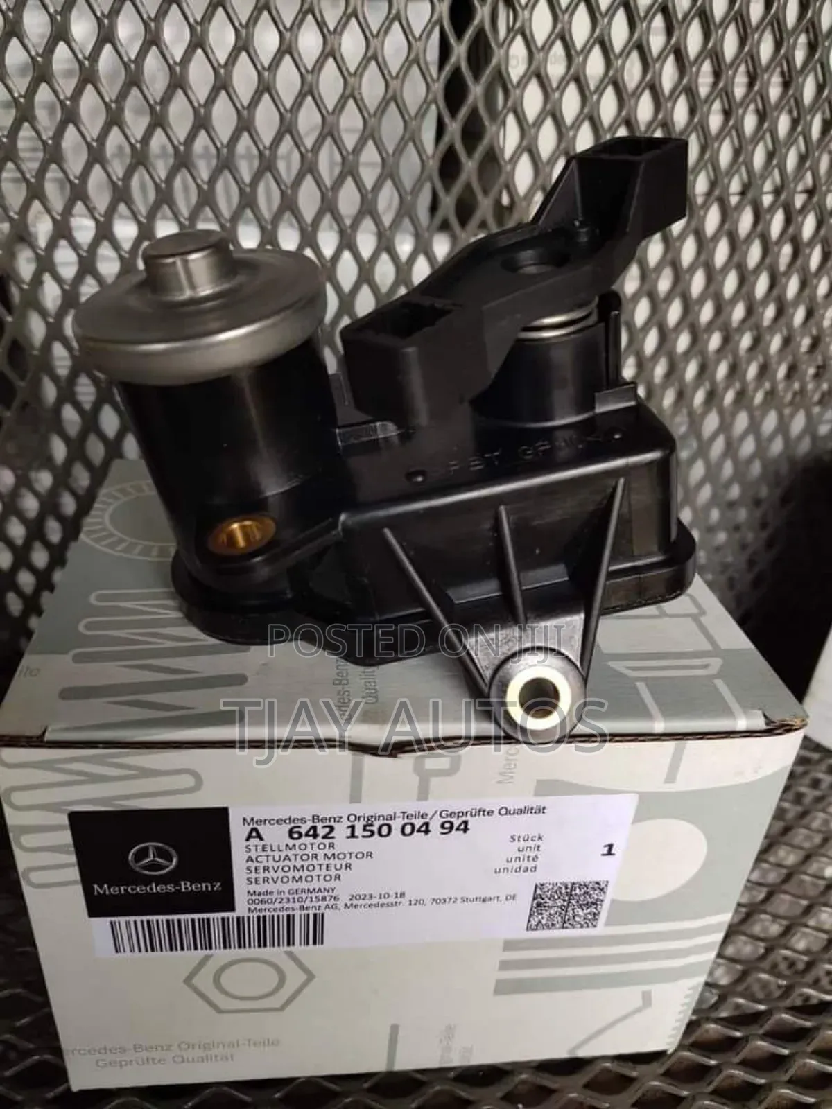 Genuine
 Mercedes Intake Manifold Valve Swirl Actuator