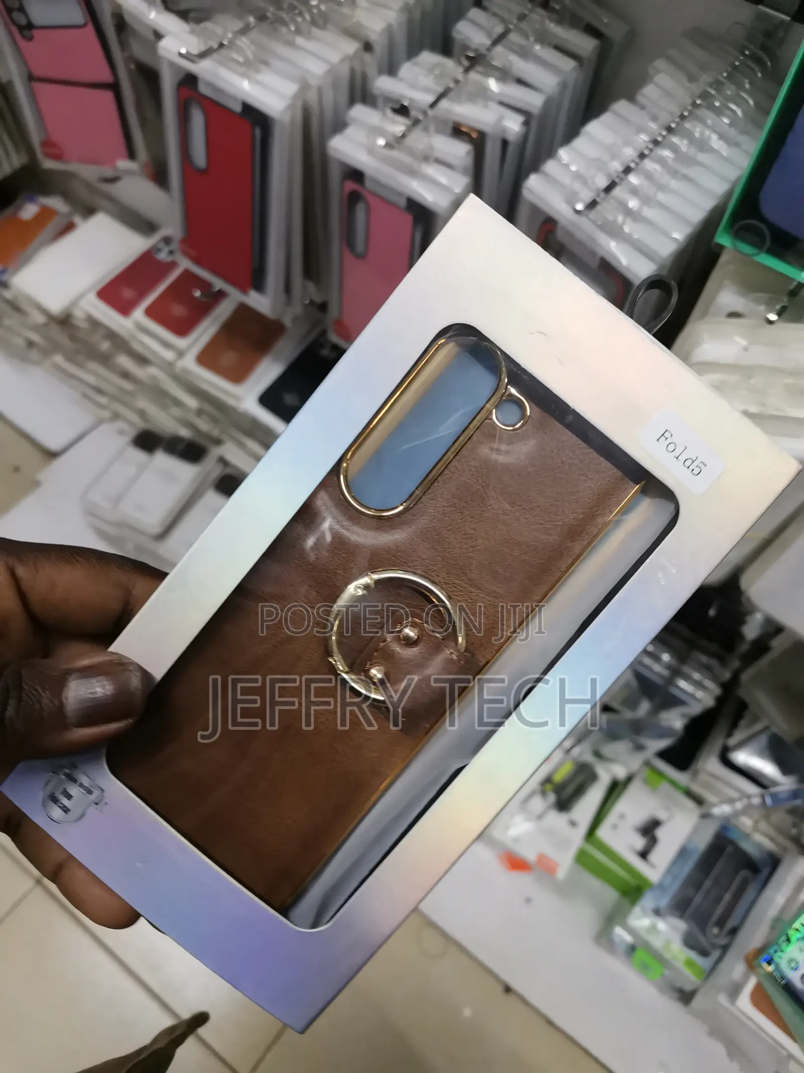 HDD Leather Case for Samsung Fold 5