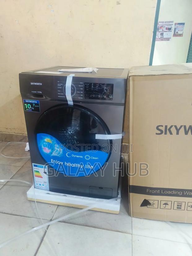 Skywort 10kg Wash And Dry Full Automatic Front Load Machine - main view