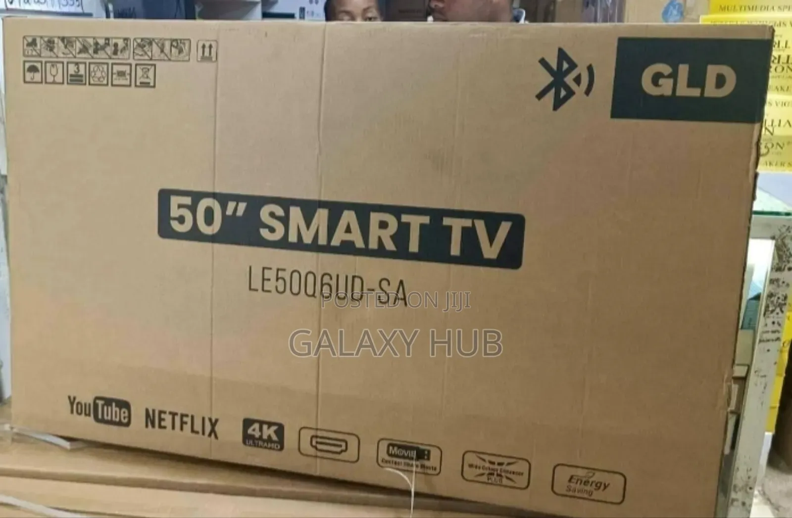 GLD 50inches Flameless Smart Android Tv Inbuilt Decorder