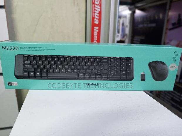 Logitech Mk220 Wireless Keyboard and Mouse Combo^