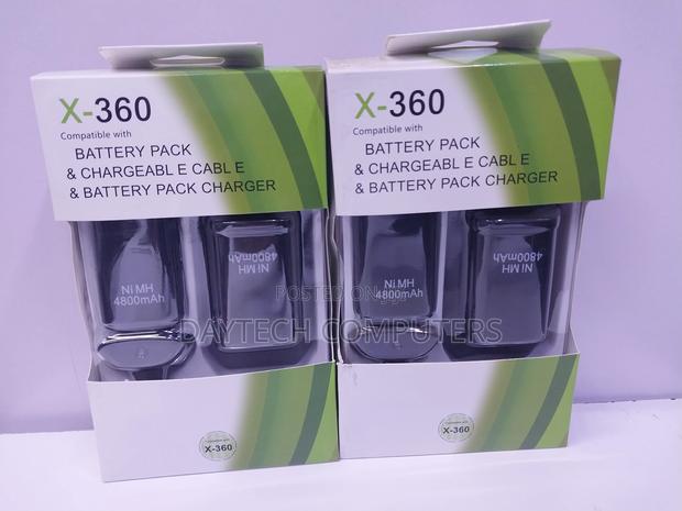 Microsoft Xbox 360 Battery Kit/Pack 2 in 1 4800mah Battery - main view