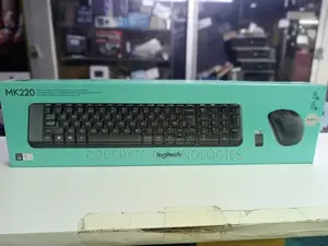 ^Logitech MK220 Wireless Keyboard Mouse Combo (Black)^