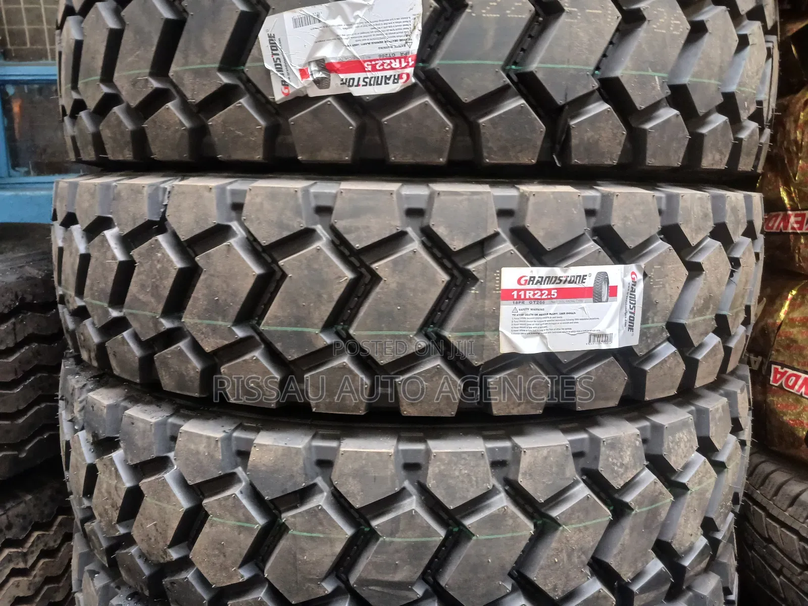 11 R 22.5 Grantstone Rear Wheel (Diff) Tyres 18pr