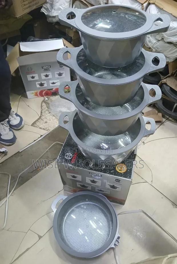Silicone Bosch 11 Pcs Cookware Set Available - main view