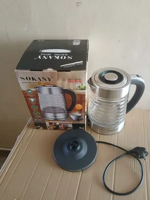 Sokany Glass Kettle 2.2.Ltrs