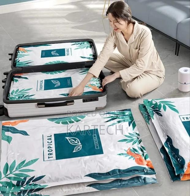 3pcs Vacuum Bags With Pump - main view
