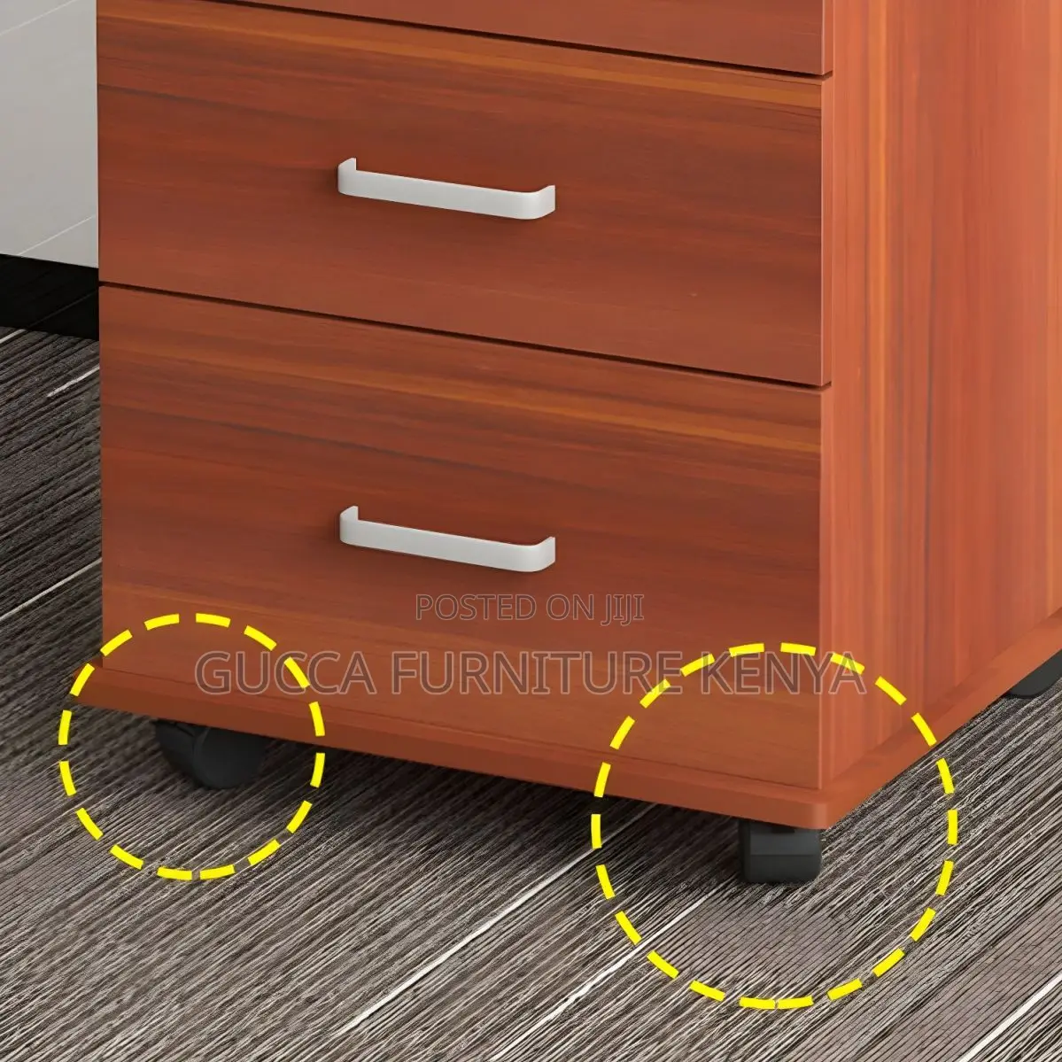 3 Drawers Mobile Pedestal (Lockable Cabinets)