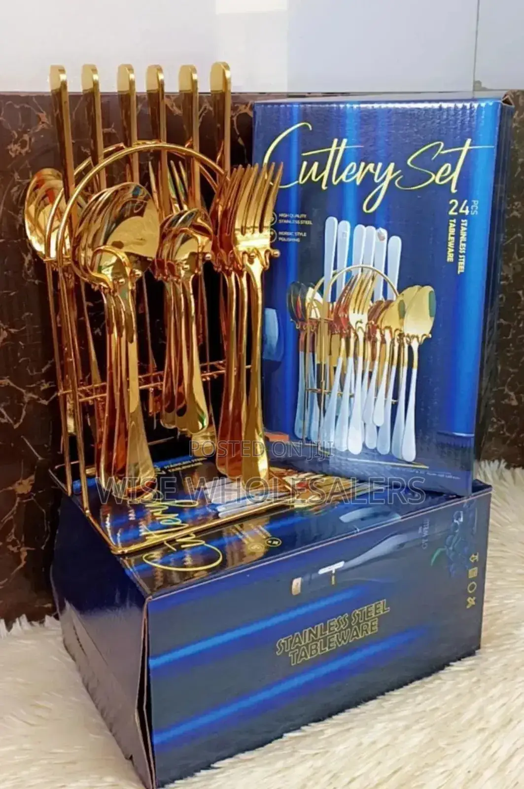 24pcs Gold Cutlery* ° • °