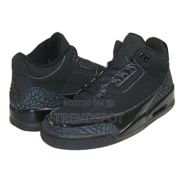 Jordan 3 Black Catsizes. 40-45 - main view