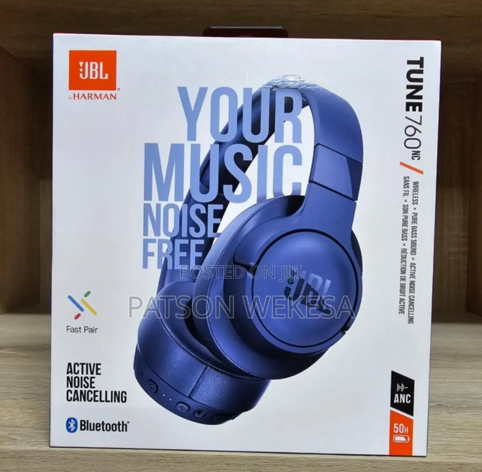 JBL Tune 760NC | Wireless Over-Ear NC Headphones