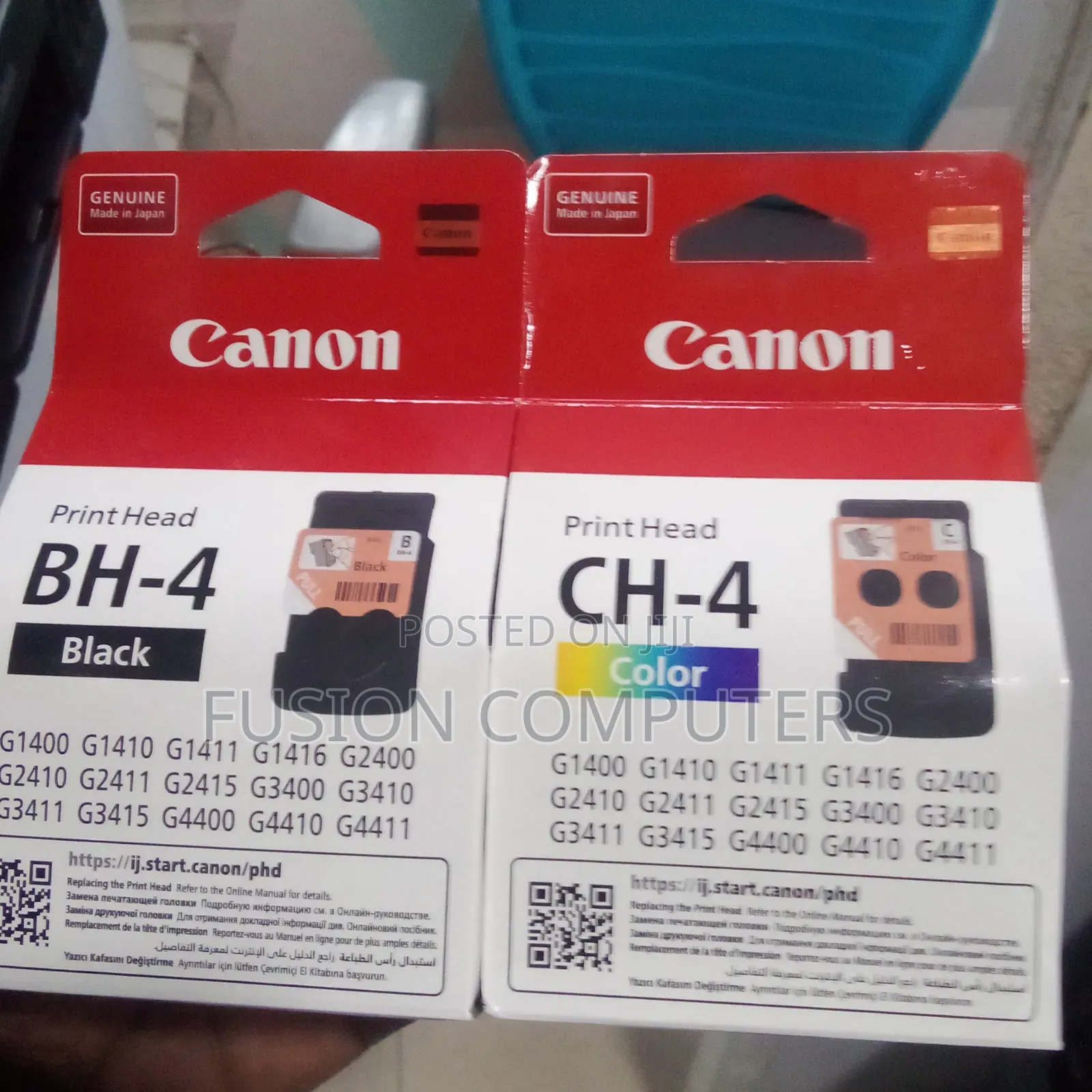 Canon Print Head CH4 BLACK Color in Nairobi Central Accessories