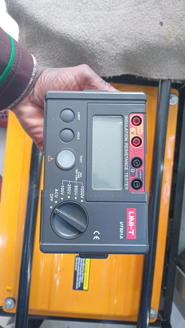 Insulation Tester - main view