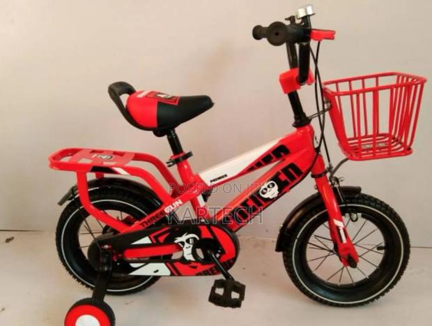 Three Gun Size 12" Kids Bike Kids