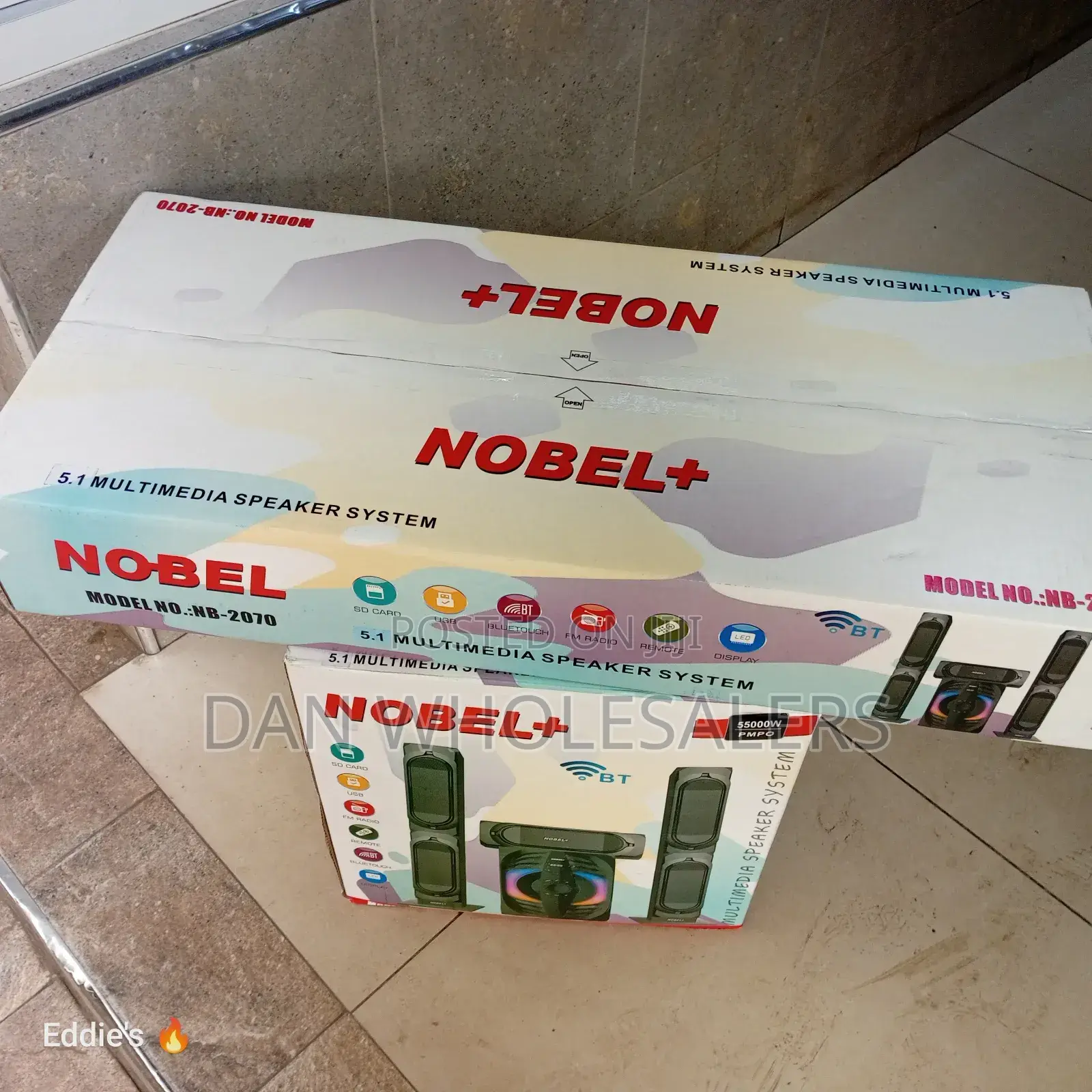 Nobel -Sub Woofer Speaker System Bluetooth 5.1