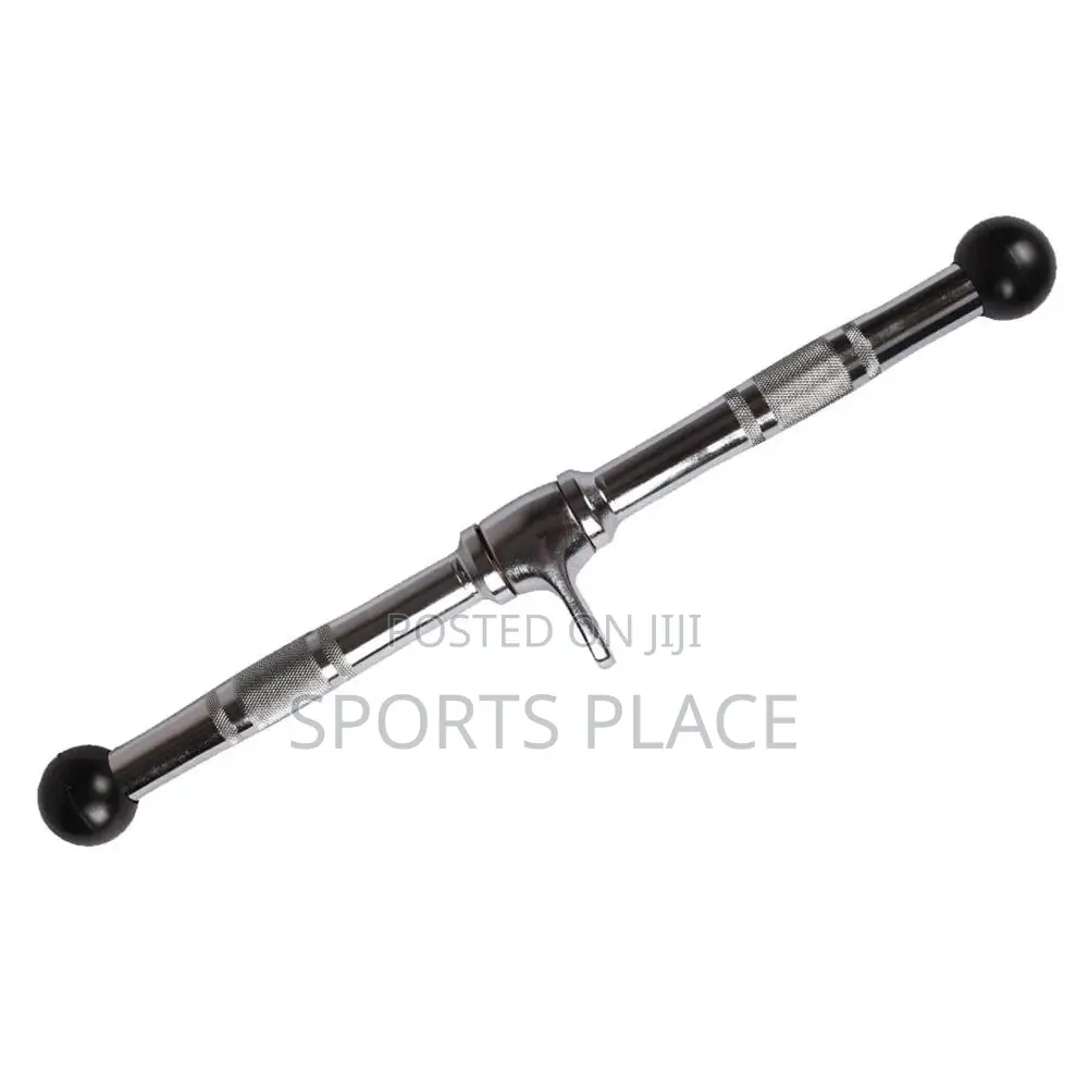 Lat Pull Down Straight Bar Attachment for Cable Machine