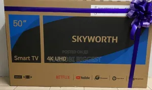Skyworth 50" Uhd Google Frameless Television
