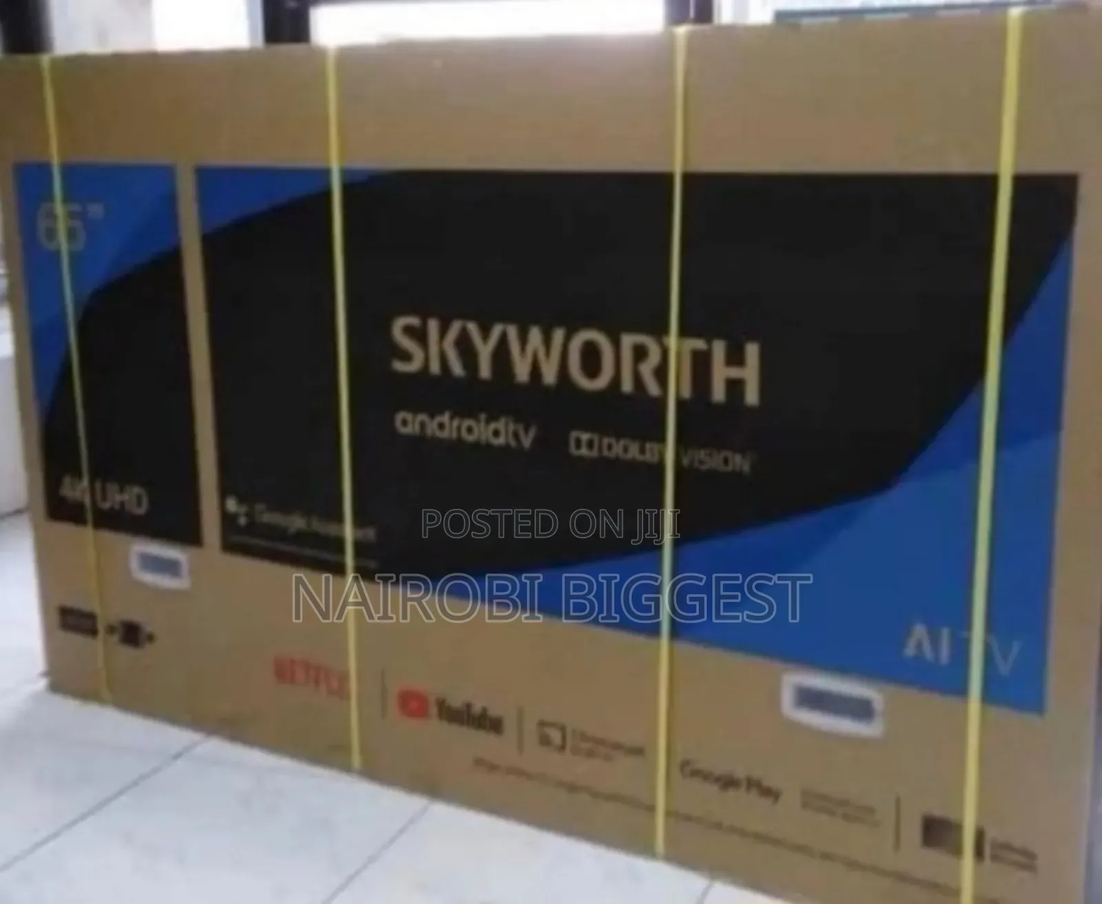 Skyworth 65" Uhd Frameless Qled Best Television