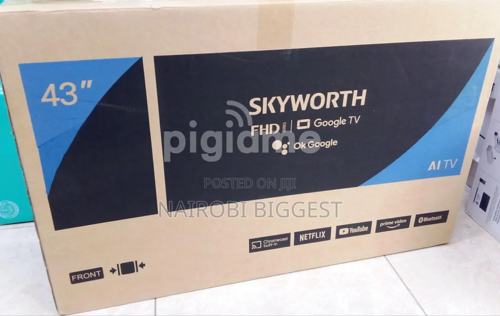 Skyworth 43" Google Android Frameless Television