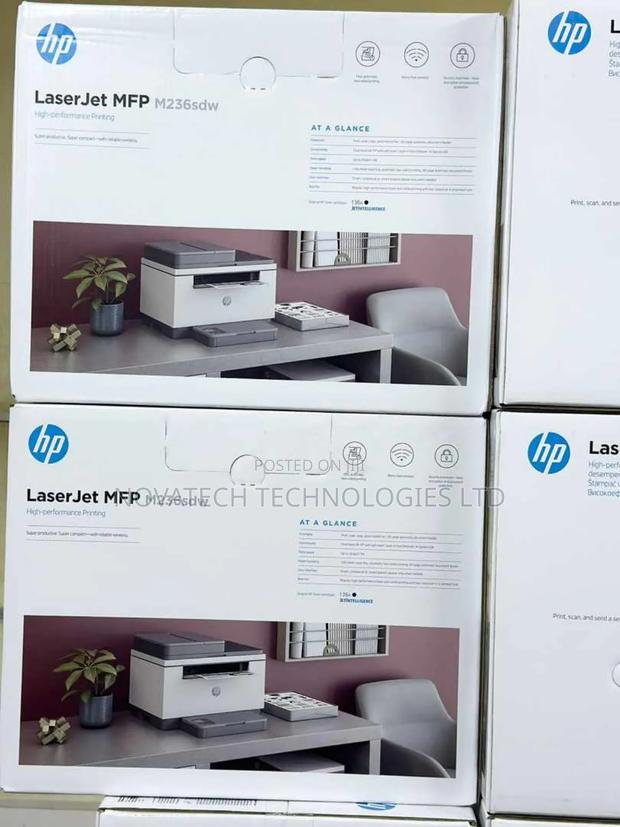 Hp M236sdw Printer Black and White - main view