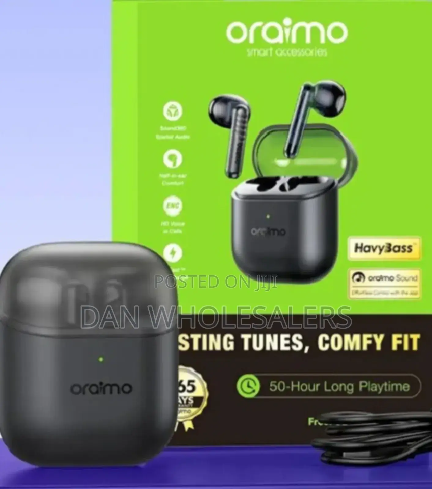 Oraimo Freepods Neo ENC,50hr Playtime