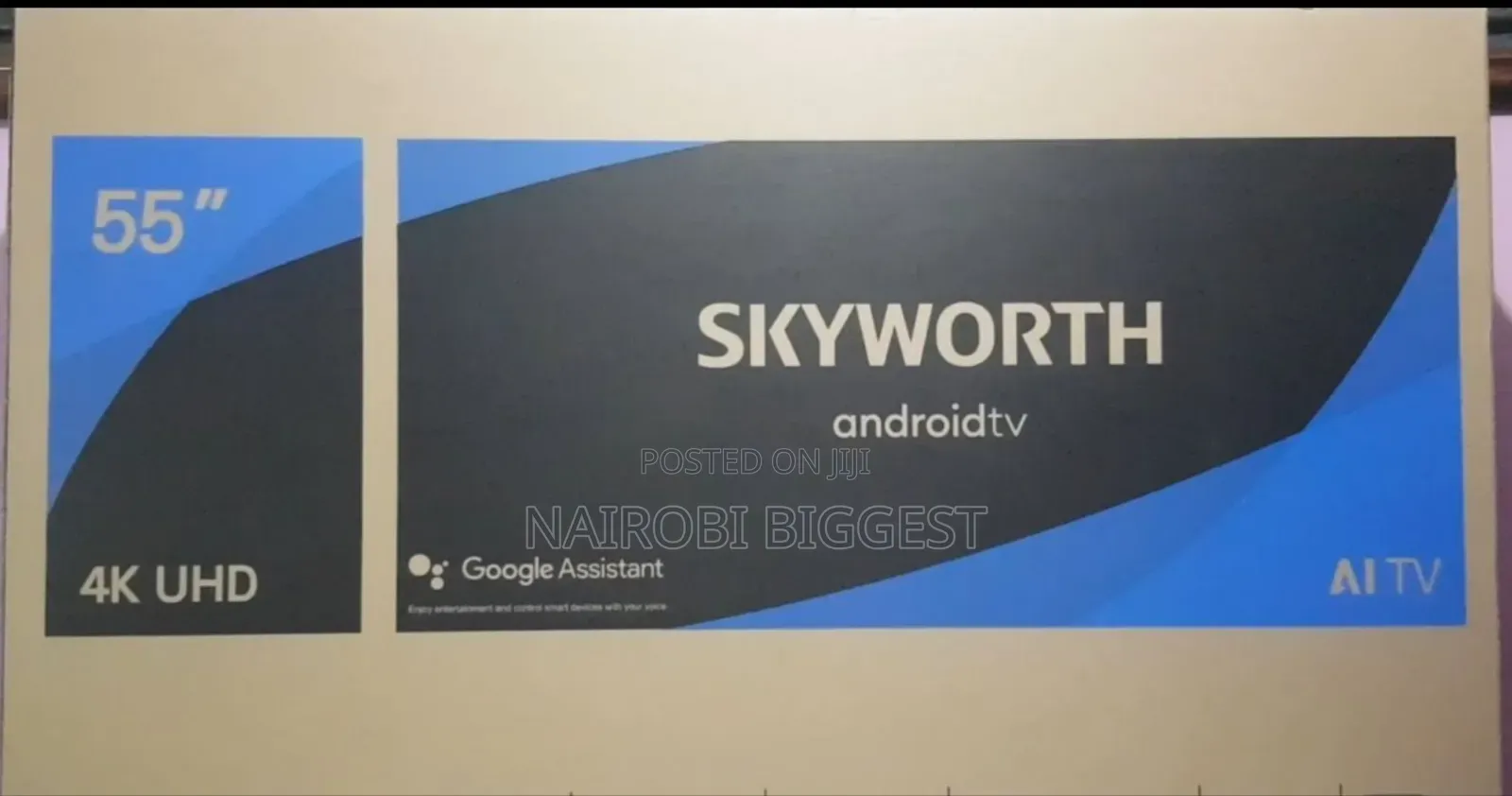 Skyworth 55" Inches Frameless Uhd Google Android Television