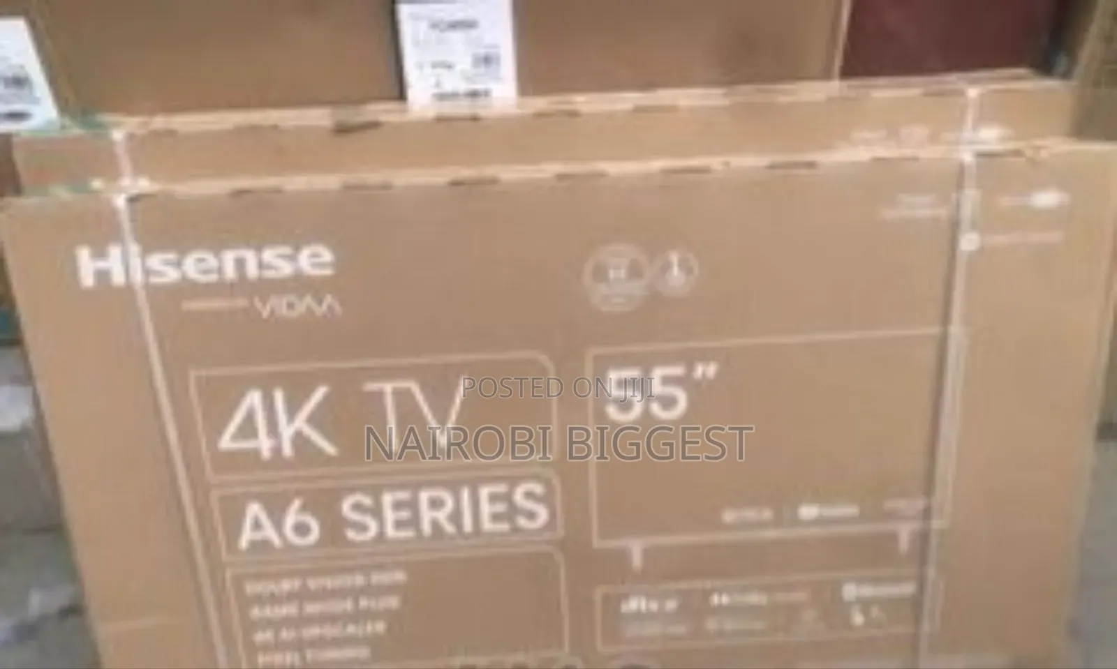 Hisense 55" Inches A6 Series Frameless Tv