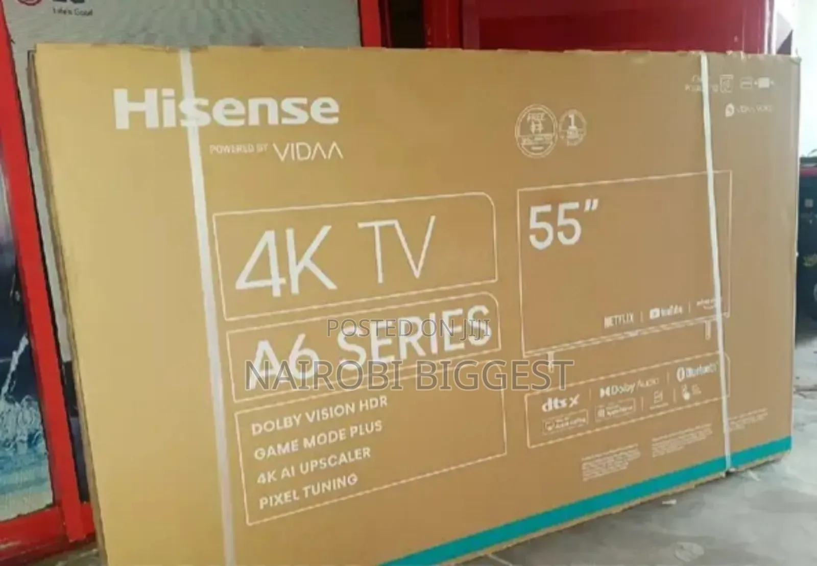 Hisense 55" Inches A6 Series Frameless Tv