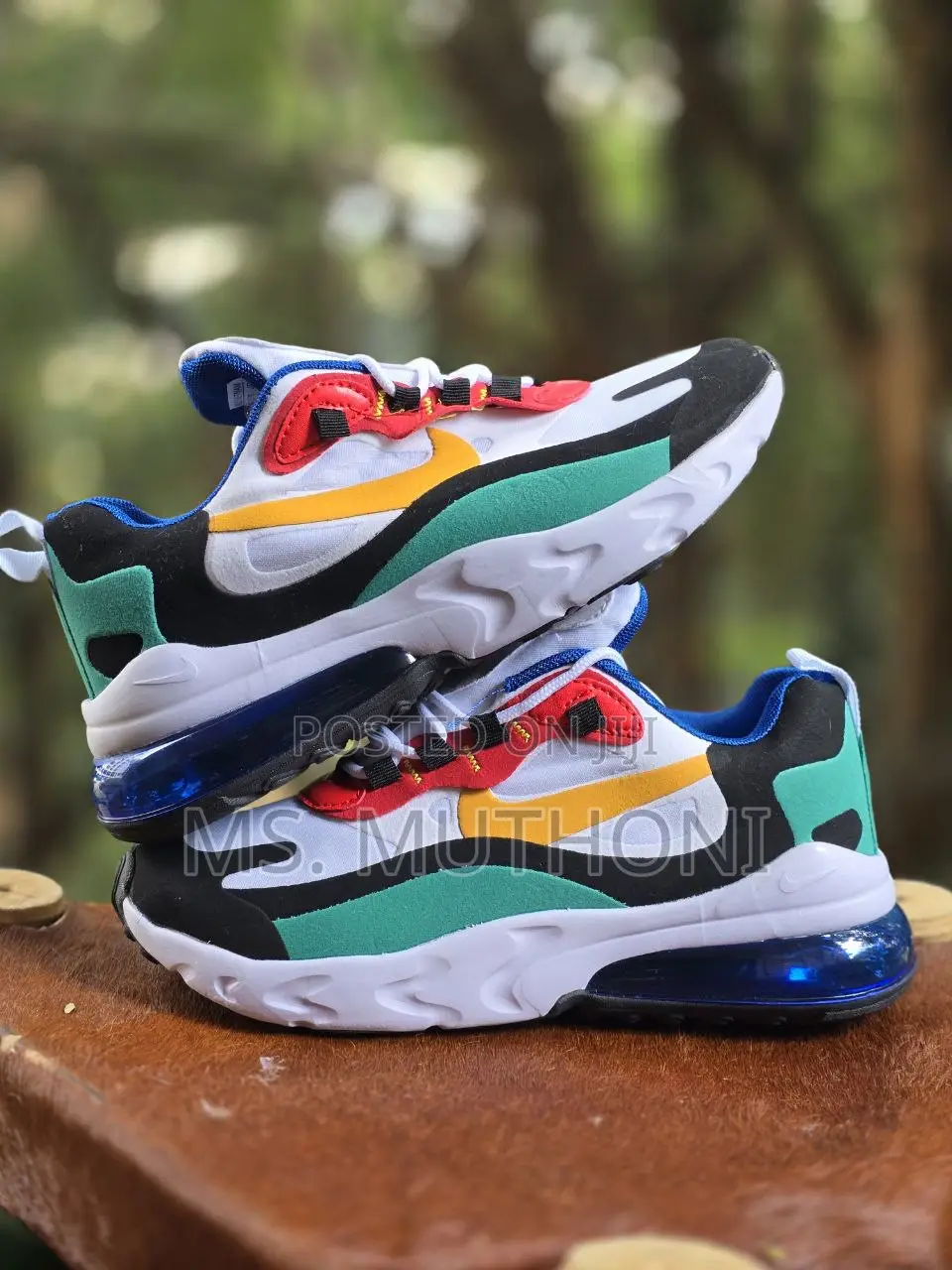 Nike Air Max 270 React Bauhaus Sizes: 40 to 44