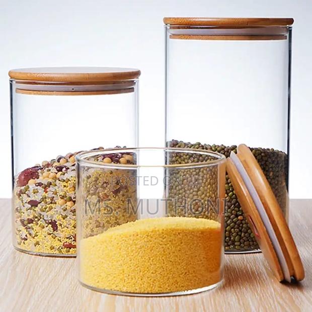 *3pcs Airtight Borosilicate Canister Set Now Available