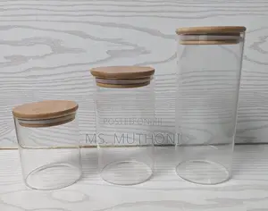 *3pcs Airtight Borosilicate Canister Set Now Available