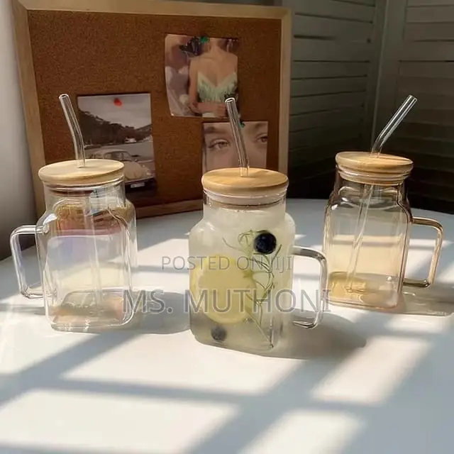 *620ml High Quality Borosilicate Glass Cup