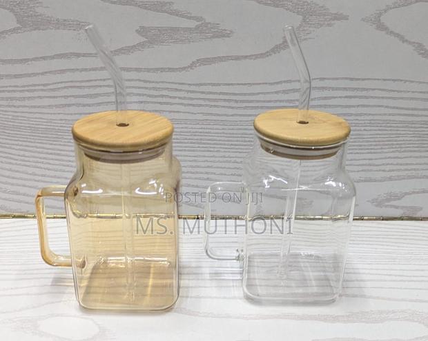 *620ml High Quality Borosilicate Glass Cup - thumbnail 2
