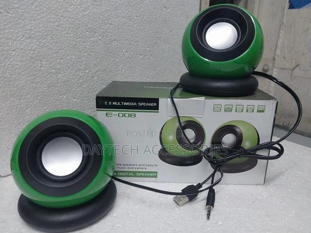 Small Stereo Mini Speaker With Usb for Desktop or Laptop - main view