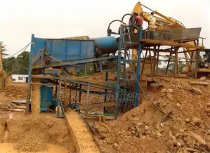 New Gold Ore Mining Processing Wash Plant for Sale