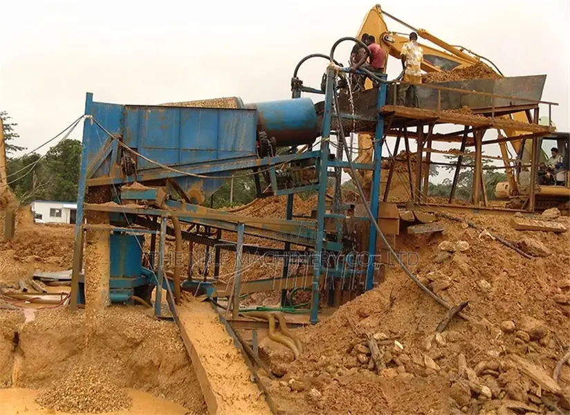 New Gold Ore Mining Processing Wash Plant for Sale