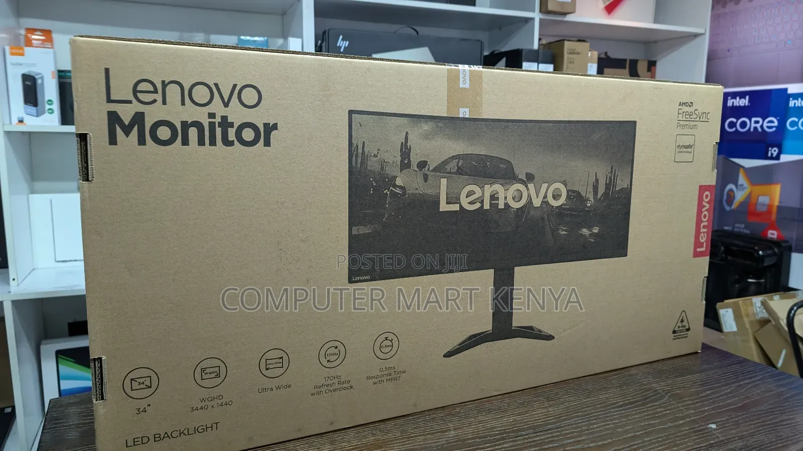 Lenovo G34w-30 Curved Panel Monitor
