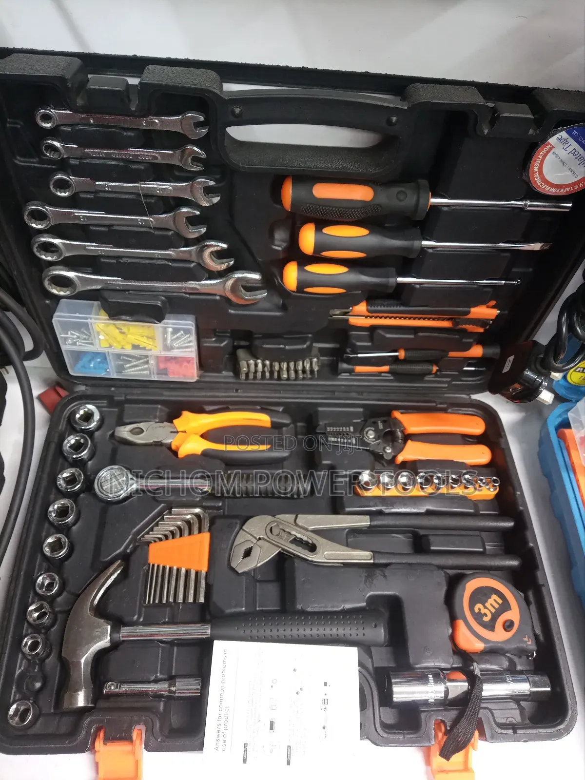 72pcs Electrical Toolset/Toolbox