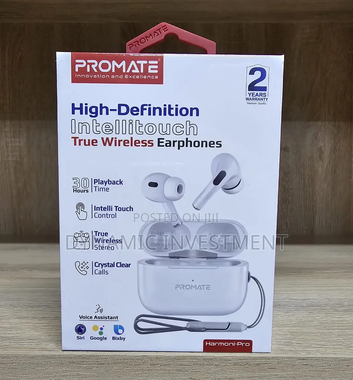 Promate High Definition Bluetooth V5.3 TWS Earphones/Earbuds