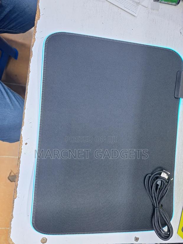 RGB Gaming Mousepad 350* 250 Mouse With Cable