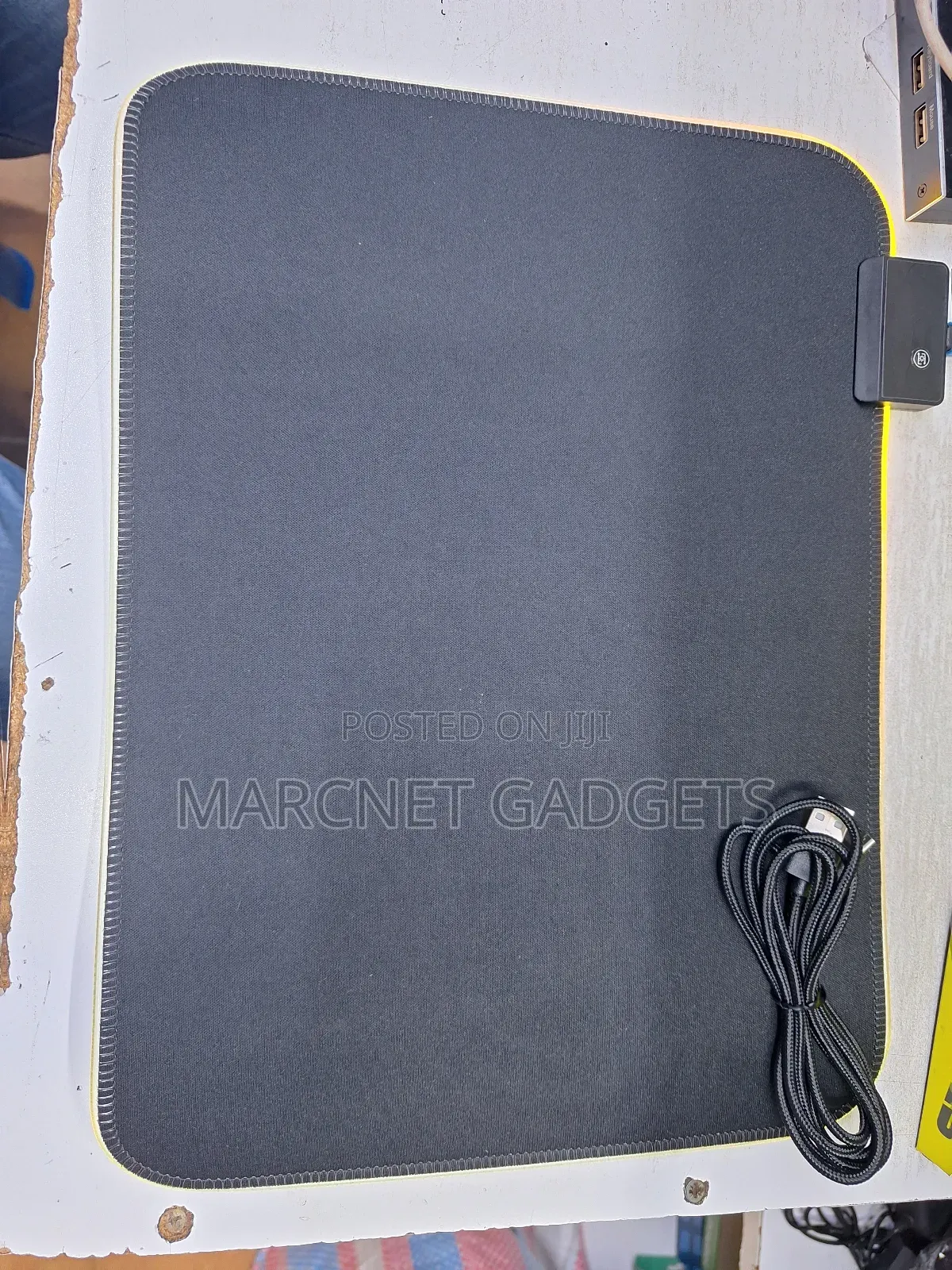 RGB Gaming Mousepad 350* 250 Mouse With Cable