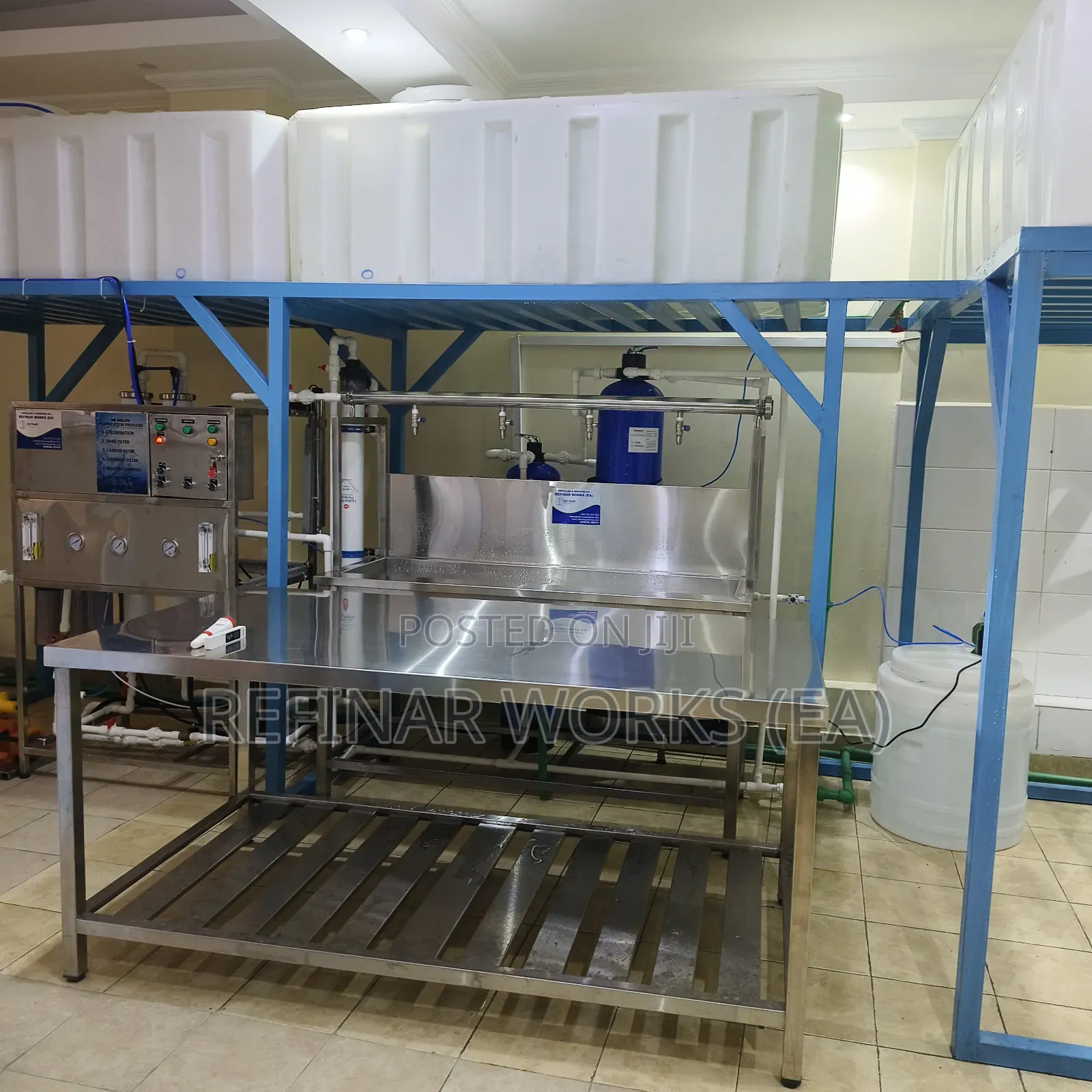 Open a Water Purification, Bottling and Vending Business