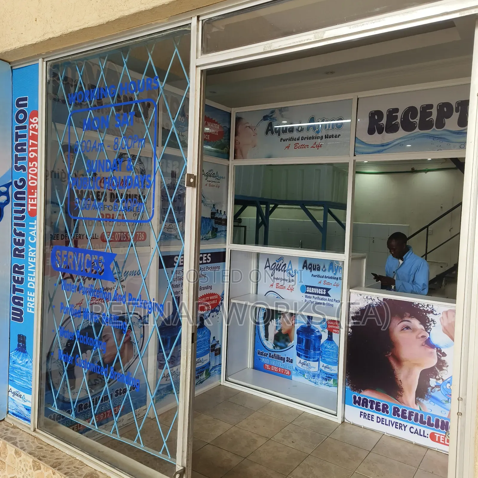 Open a Water Purification, Bottling and Vending Business