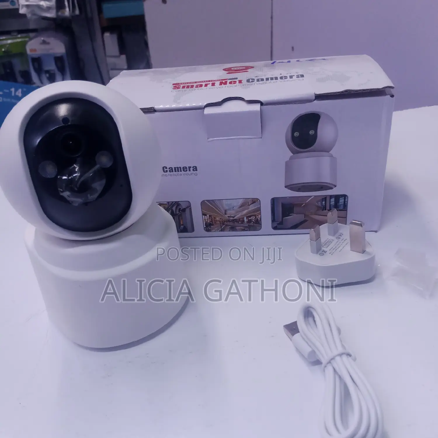 V380 Wifi Bulb Camera With 5000 Mah Battery