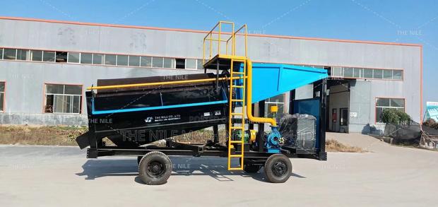 Alluvial Gold Chrome Ore Mining Trommel Processing Plant