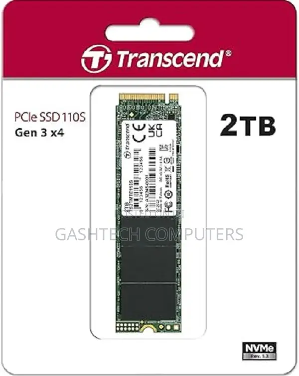 TRANSCEND 110S INTERNAL SSD M.2 Pcie Gen 3*4 Nvme 2280 - 2TB